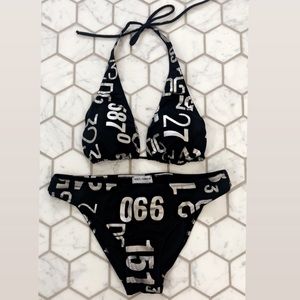 Dolce & Gabbana logo bikini set